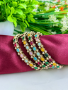 Multicoloured Mehendi Polish Bangles 