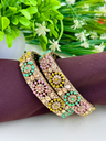 Coloured pearl Partywear Bangles 