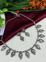 Leaf Designed Oxidized Jewellery 