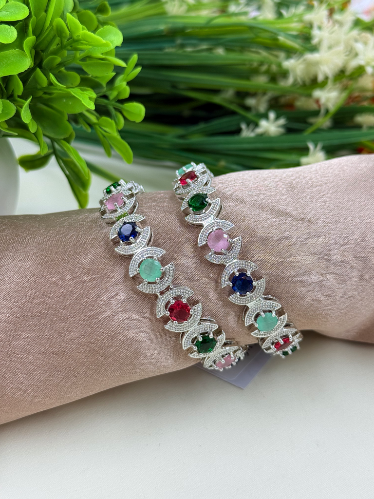 Multicoloured AD Bangles 