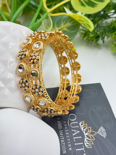Mirror & Antique Finish Kada 