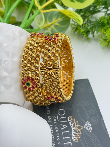 Heavy Bridal Pearl Kada 
