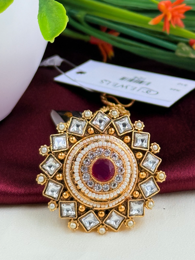 Kundan Copper Rakhdi 