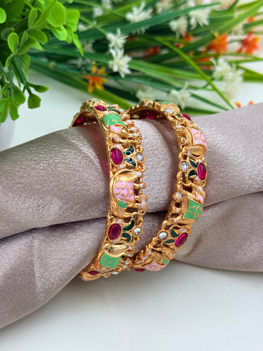 Unique Elephant Designed Bangles 