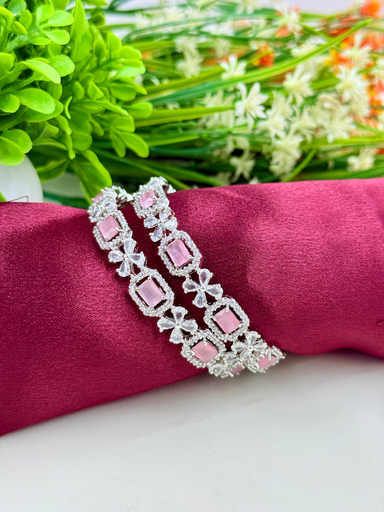 Hydro Pink AD Bangles 