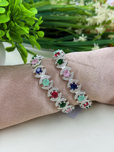Multicoloured AD Bangles 